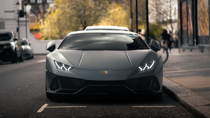 Lamborghini supercar paint protection