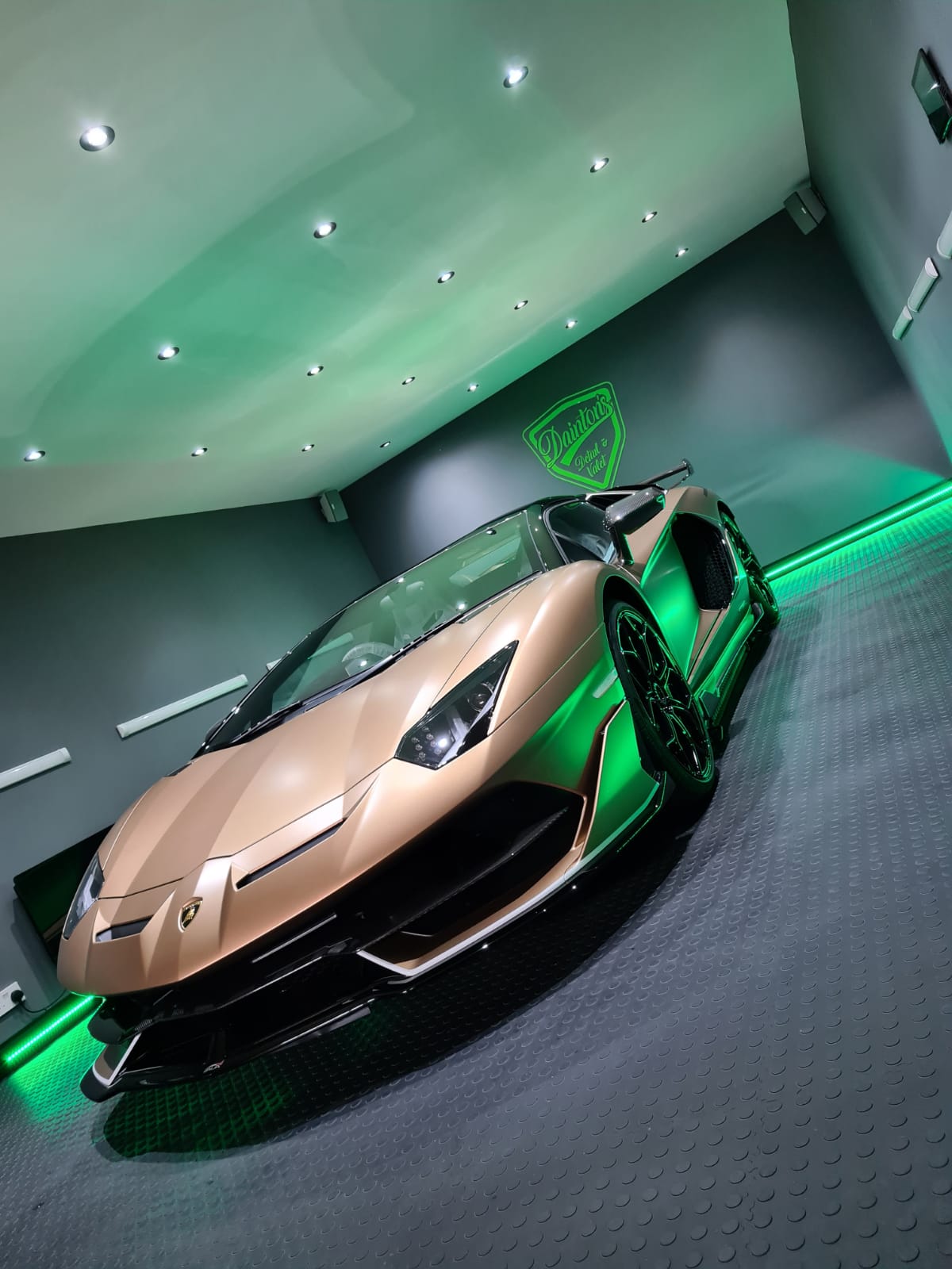 Dainton's detailing studio in Reading, Berkshire